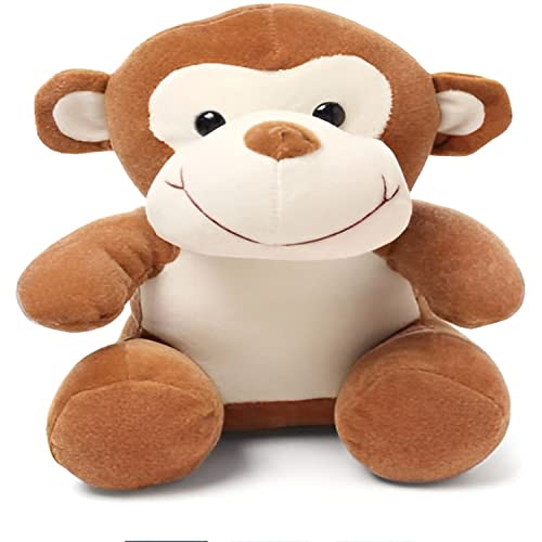 Softdreams Soft Plush Toy for Kids – Cute Stuffed Animal Soft Toy – Soft Cuddly Toy for Baby Boys & Girls, Return Gift -Monkey 28cm - Image 1