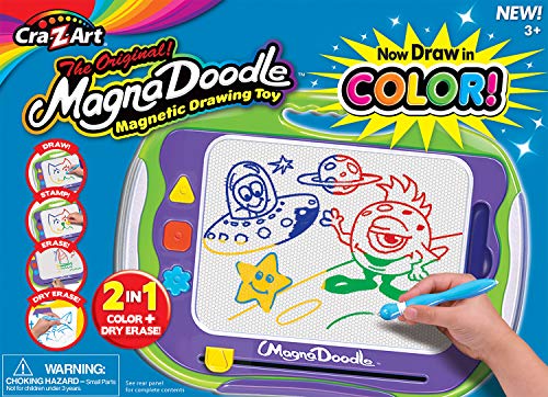 CraZArt Magna Doodle in Color 50 Years of Creative Fun with Magnetic Drawing Board Ages 3 - Image 1