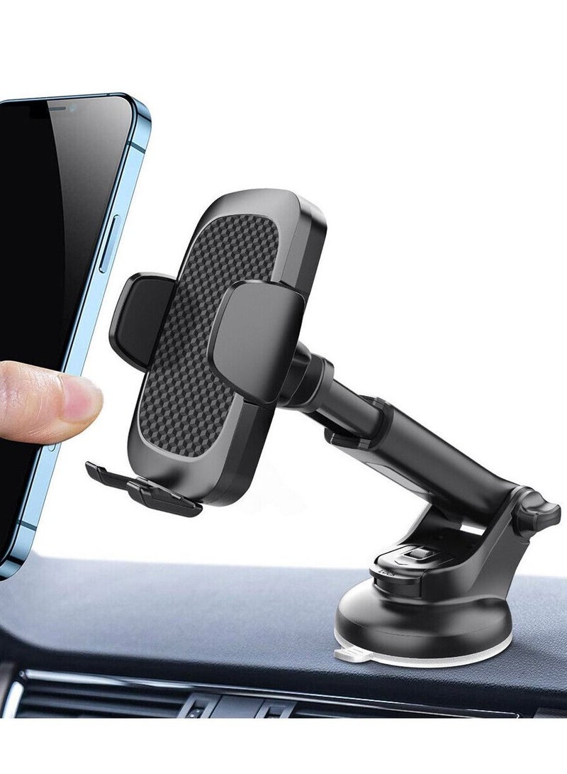 Universal Windshield Car Mount Cradle Holder Dash Suction Stand For Cell Phone - Image 3