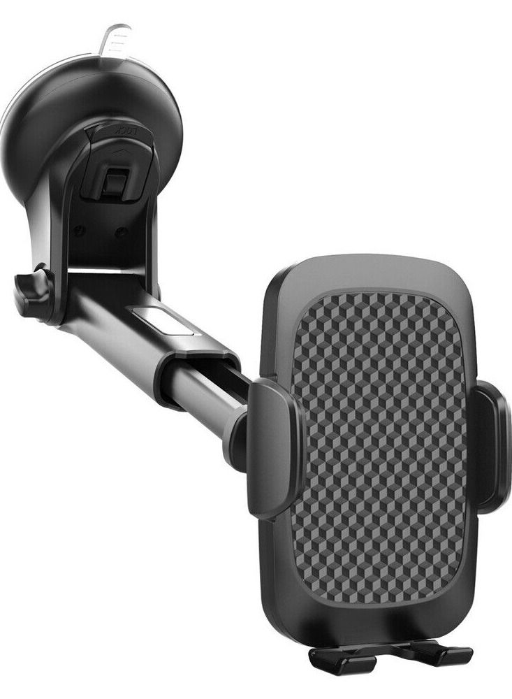 Universal Windshield Car Mount Cradle Holder Dash Suction Stand For Cell Phone - Image 1