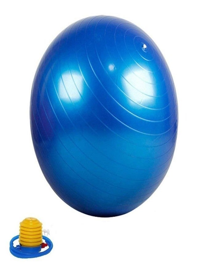 Wishbone Gym Ball with Foot Pump Exercise for Home, Balance, Gym - Image 1