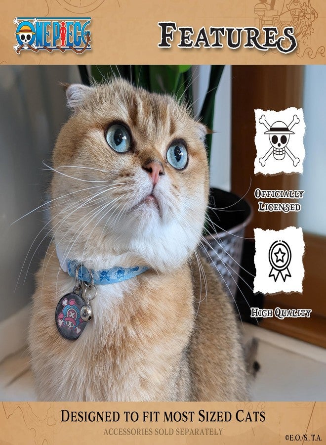 PAWSONIFY One Piece Cat Collar with Bell (Removable); Officially Licensed, Fully Adjustable New World Breakaway Cat Collar for Kittens, Durable, Cute Kitten Collar with Bell for Boy & Girl Cats (One Size 8-12”) - Image 4