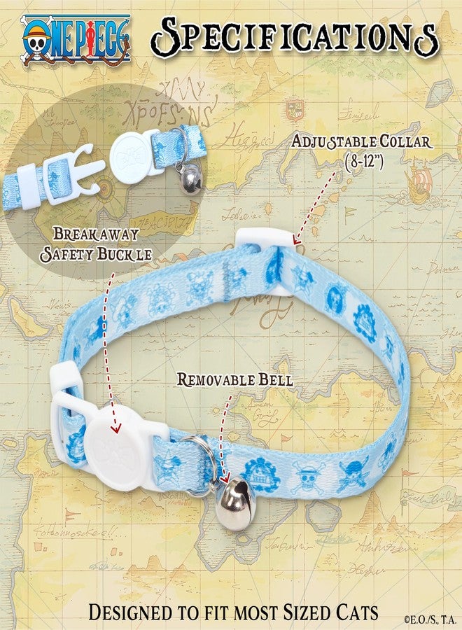 PAWSONIFY One Piece Cat Collar with Bell (Removable); Officially Licensed, Fully Adjustable New World Breakaway Cat Collar for Kittens, Durable, Cute Kitten Collar with Bell for Boy & Girl Cats (One Size 8-12”) - Image 2