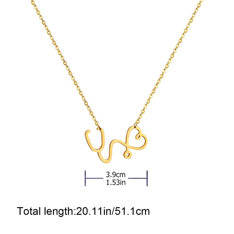 1Pc Punk Pendant Neck Chain Alloy ( ) - Image 2