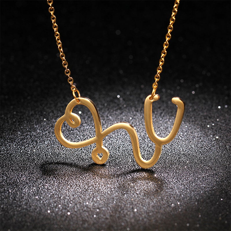 1Pc Punk Pendant Neck Chain Alloy ( ) - Image 1