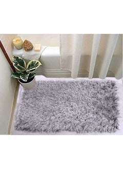 SR Handloom Microfiber Mat Grey