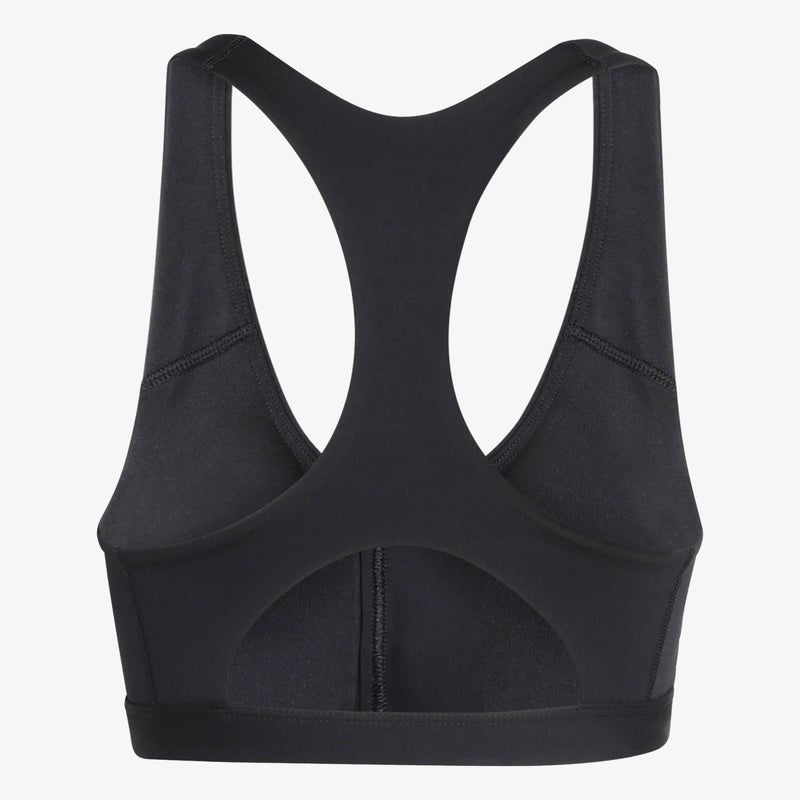 اديداس حمّالة صدر بدعم متوسط Optime Essentials Workout Zip-Front - Image 2
