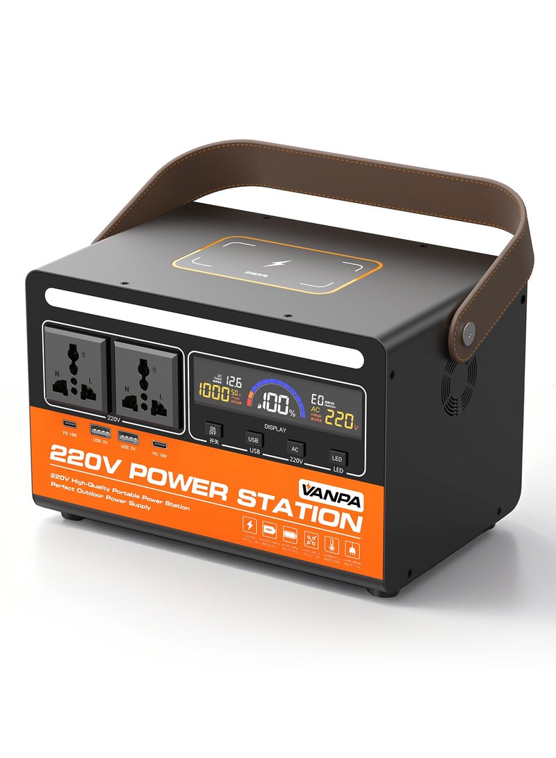 فانپا 300W محطة طاقة محمولة 200Wh مولد للطاقة الشمسية مع AC 220V إخراج بطارية ليثيوم ذات سعة كبيرة طاقة محمولة للتخييم - Image 1