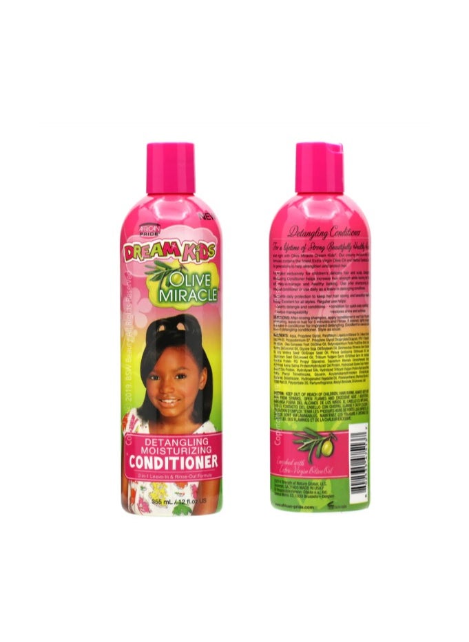African Pride Miracle Olive Oil Detangling Conditioner for Kids 12 fl oz (355 ml)  - Image 2