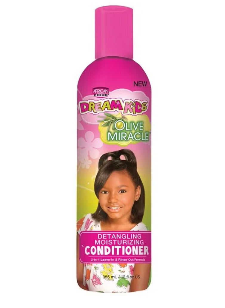 African Pride Miracle Olive Oil Detangling Conditioner for Kids 12 fl oz (355 ml)  - Image 1