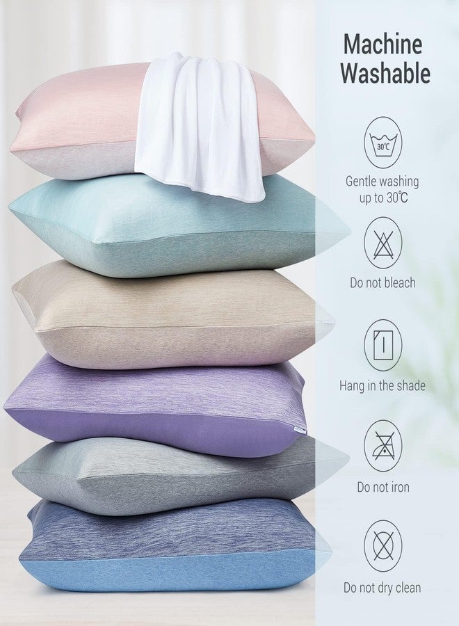 Marchpower Cooling Pillow Cases for Hot Sleepers, Japanese Arc Chill Cooling Pillow Cases Zipper, Cool Pillow Cases King Pillowcase Breathable Skin-Friendly Design Cooling Pillow Case(20X36in)-Gray - Image 5