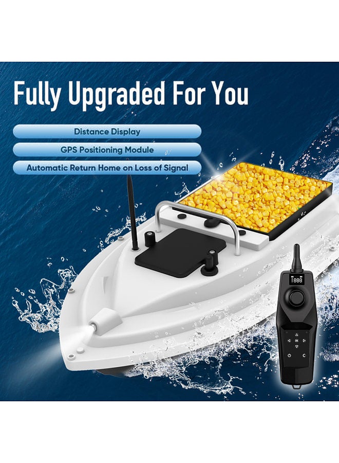 Generic GPS RC Bait Boat 500M Wireless Remote Control Fishing Bait Boat Fishing Feeder Boat - Image 2
