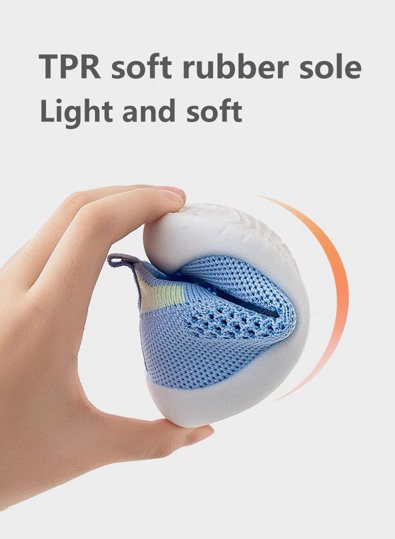 Trainers for Infant Toddler Boys Girls Shoes Breathable Mesh Soft Sole Lightweight Safer Non-Slip Toddler Sneakers Baby First Walking Shoes 6 - 36 Months  - Image 5