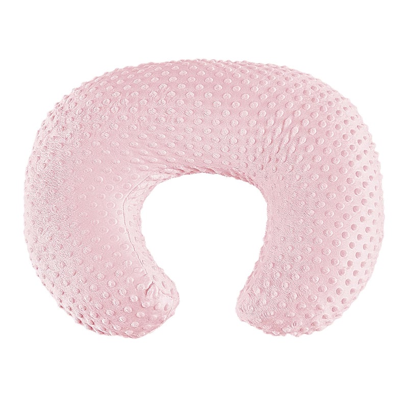 ANHEBEIBEI Nursing Pillow for Bottle and Breastfeeding Ergonomic Comfort Nursing Essentials for Mom and Baby Feeding Support Pillow with Removable Cover Easier and Healthier Nursing Pink - Image 2
