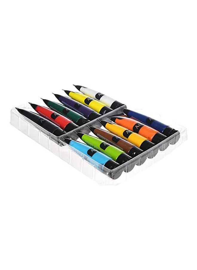 Keep Smiling Acrylic Paint Set 12 Colors  - Image 2