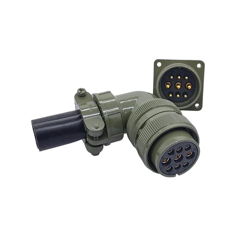 موصلات دائرية مقابس ومآخذ MIL STD MS3102A MS3106A MS3108A قابس 3106 24 5S - Image 3