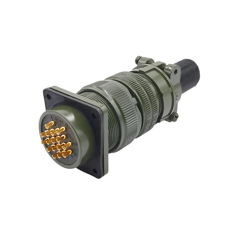 موصلات دائرية مقابس ومآخذ MIL STD MS3102A MS3106A MS3108A قابس 3106 24 5S - Image 4