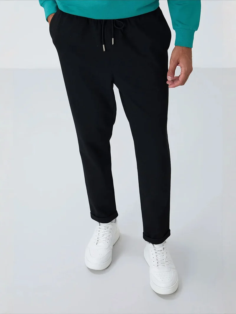 Tommylife TOMMY Men's Textured Tapered Sweatpants
