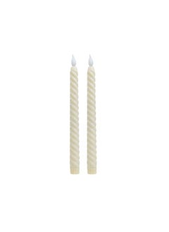 Generic Candle Lights Decorative Candles Lamp Pack of 2  - Image 1
