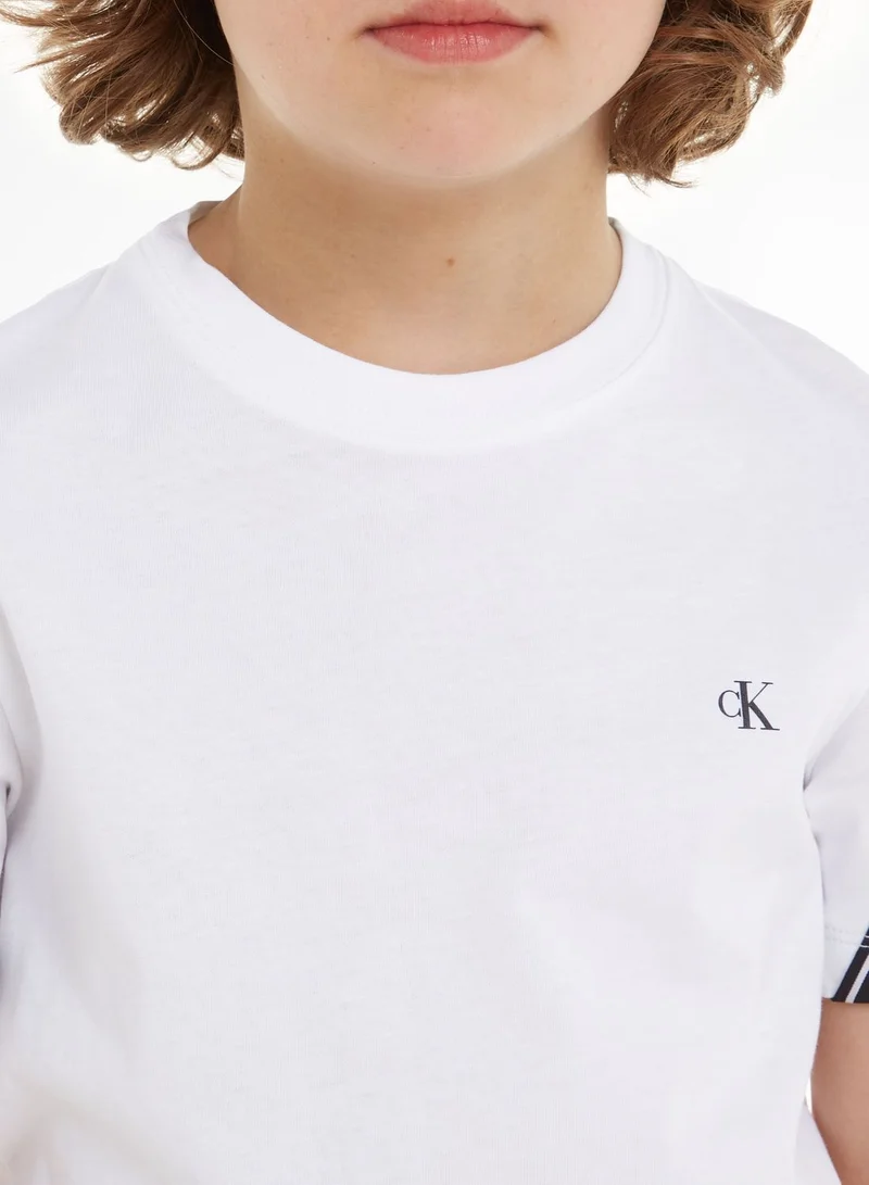Calvin Klein Jeans Kids Logo Tape T-Shirt