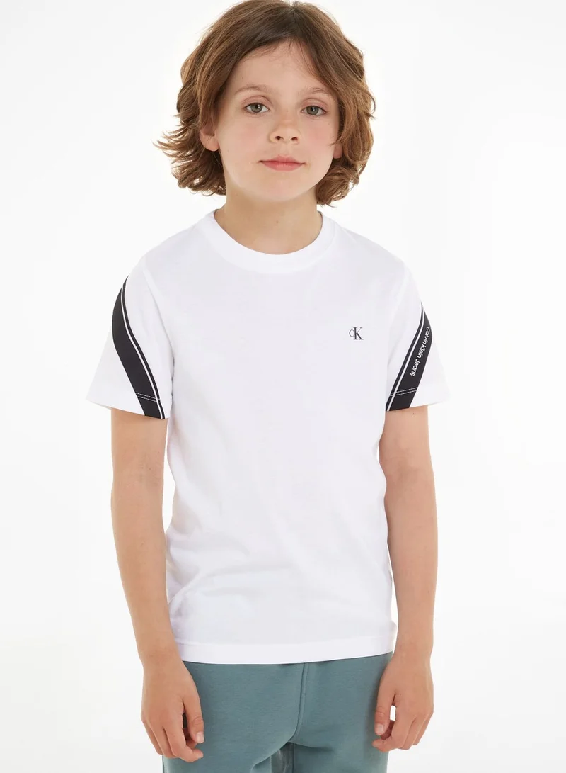 Calvin Klein Jeans Kids Logo Tape T-Shirt