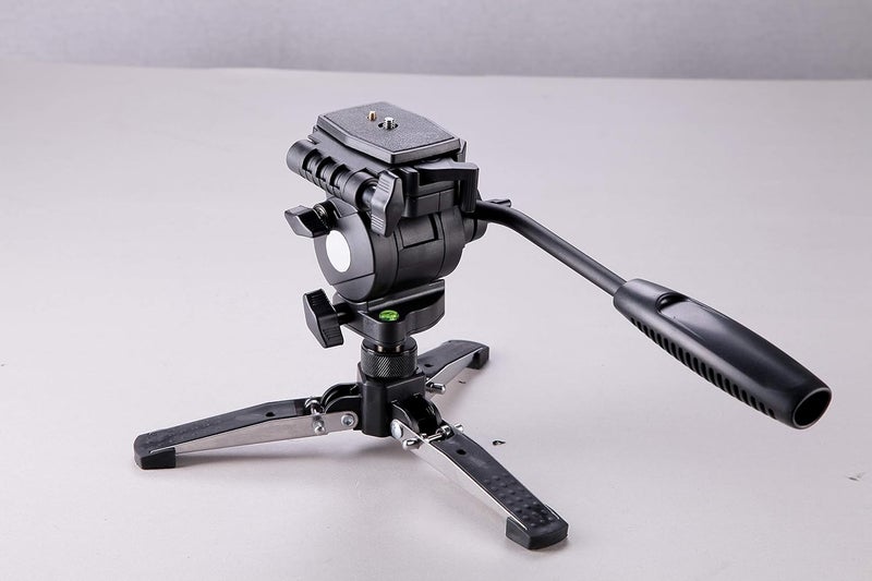Powerpak Mono-X10 4.8ft Monopod Three Leg self Standing 360 Degree Rotatable with Head for Nikon Canon DSLR Panasonic Video Camera Upto 2.5kg, Black - Image 2