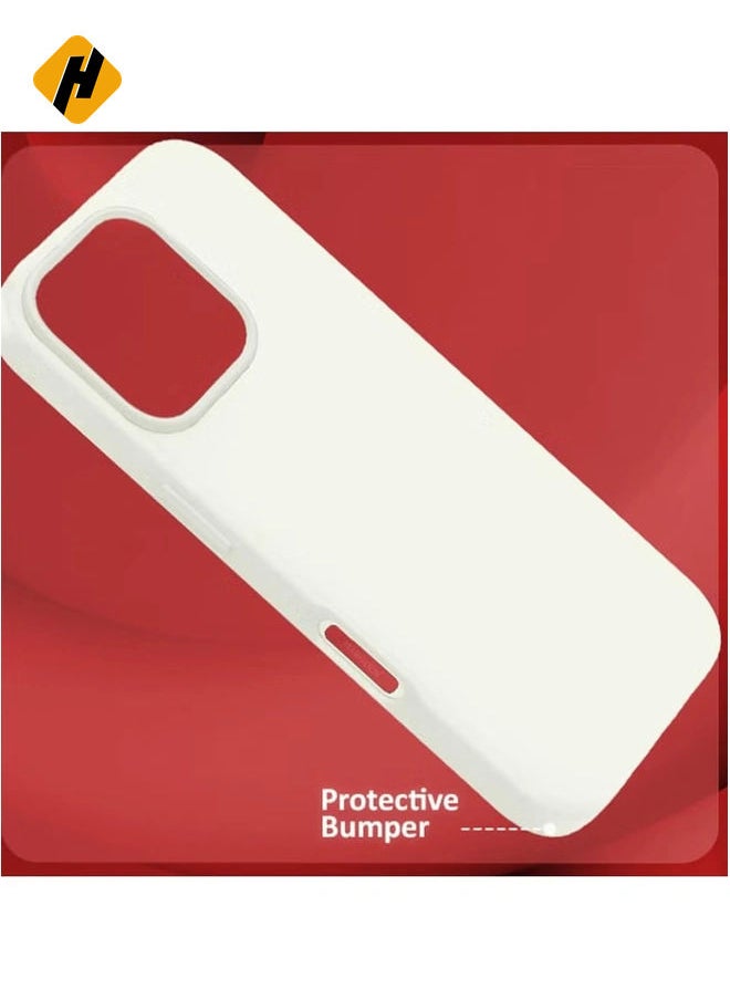 Liquid Silicone Case for iPhone 16 Pro Max - Ultra Slim Design with Soft Anti-Scratch Microfiber Lining & Drop Protection