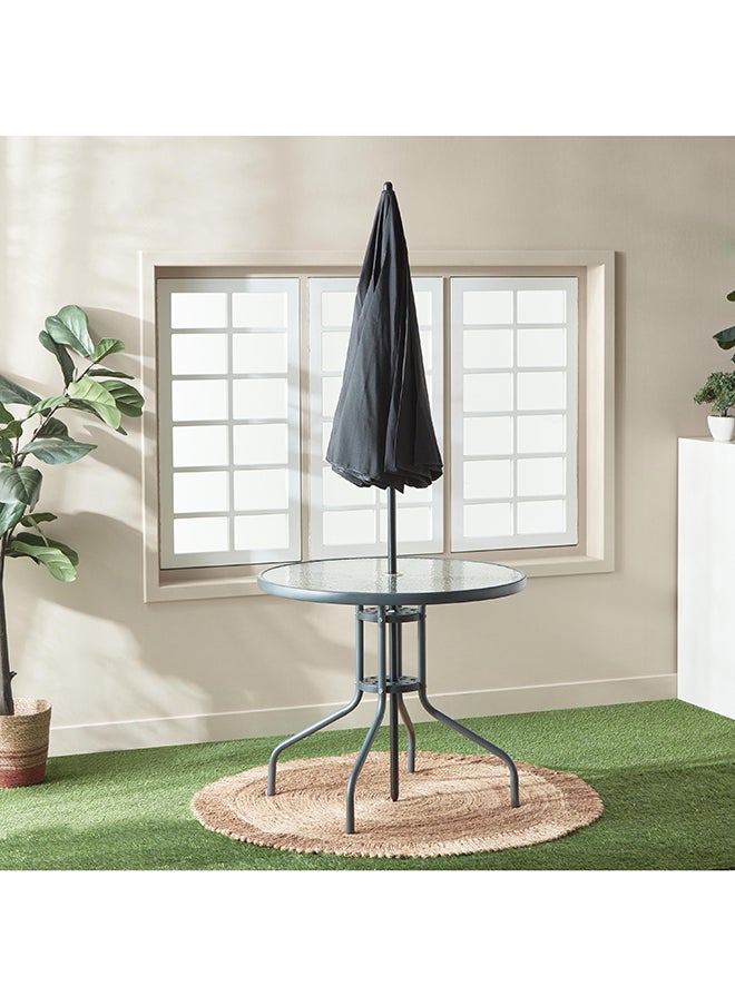 Home Box طقم تورينو أوتدور مكون من 6 قطع و4 كراسي وطاولة ومظلة 80 × 70 × 80 سم  - Image 3