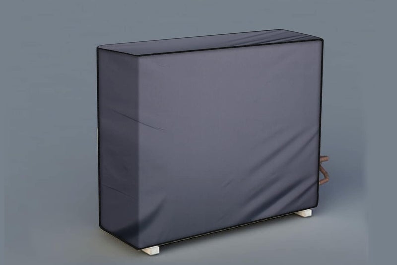 Da Anushi Polyester Split Ac Cover Outdoor Unit For 1.5 Ton To 2.0 Ton Capacity Ac, All Weather Cover/Dustproof/Water Resistant (Grey) - Image 2