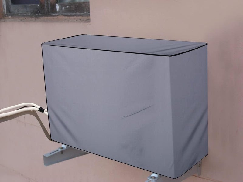 Da Anushi Polyester Split Ac Cover Outdoor Unit For 1.5 Ton To 2.0 Ton Capacity Ac, All Weather Cover/Dustproof/Water Resistant (Grey) - Image 4