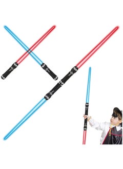 Light saber 2 in 1 Light Saber for Kid's Dual Light Swords Ideal Gift for Birthday Boys and Girls Home Smart