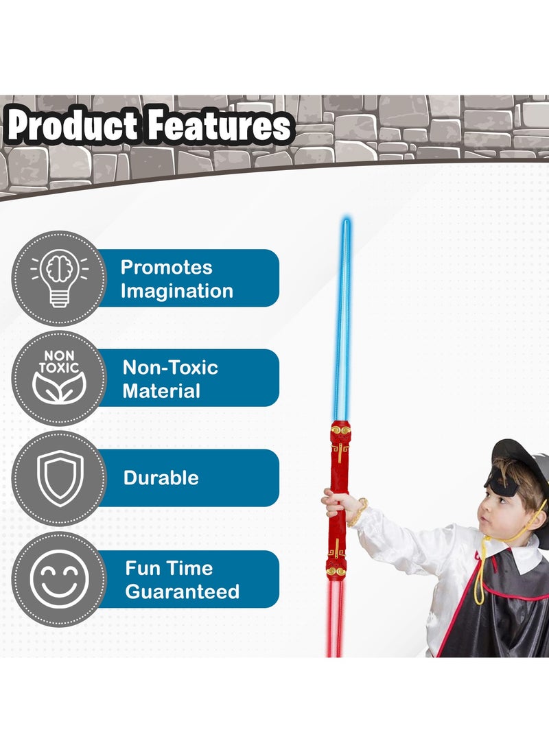 Home Smart - Light saber 2 in 1 Light Saber for Kid's Dual Light Swords Ideal Gift for Birthday Boys and Girls Home Smart - Image 1