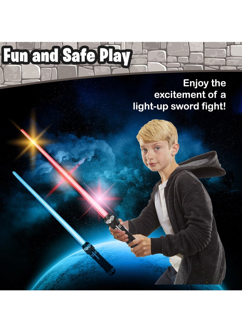 Home Smart - Light saber 2 in 1 Light Saber for Kid's Dual Light Swords Ideal Gift for Birthday Boys and Girls Home Smart - Image 1