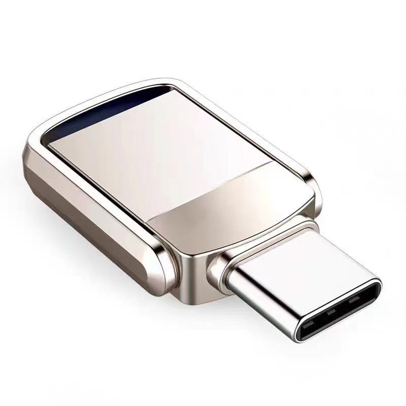 Dual USB Flash Drive 1TB/2TB Type-C and USB3.1 USB3.1 + TYPE-C 【silver】】