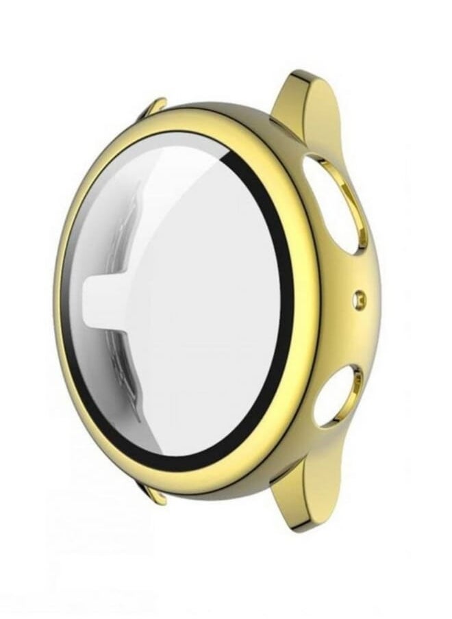 PROMASS Ultra Slim Full Coverage Bumper Protection Case Cover For Samsung Watch Active 2 44Mm Gold  - Image 1