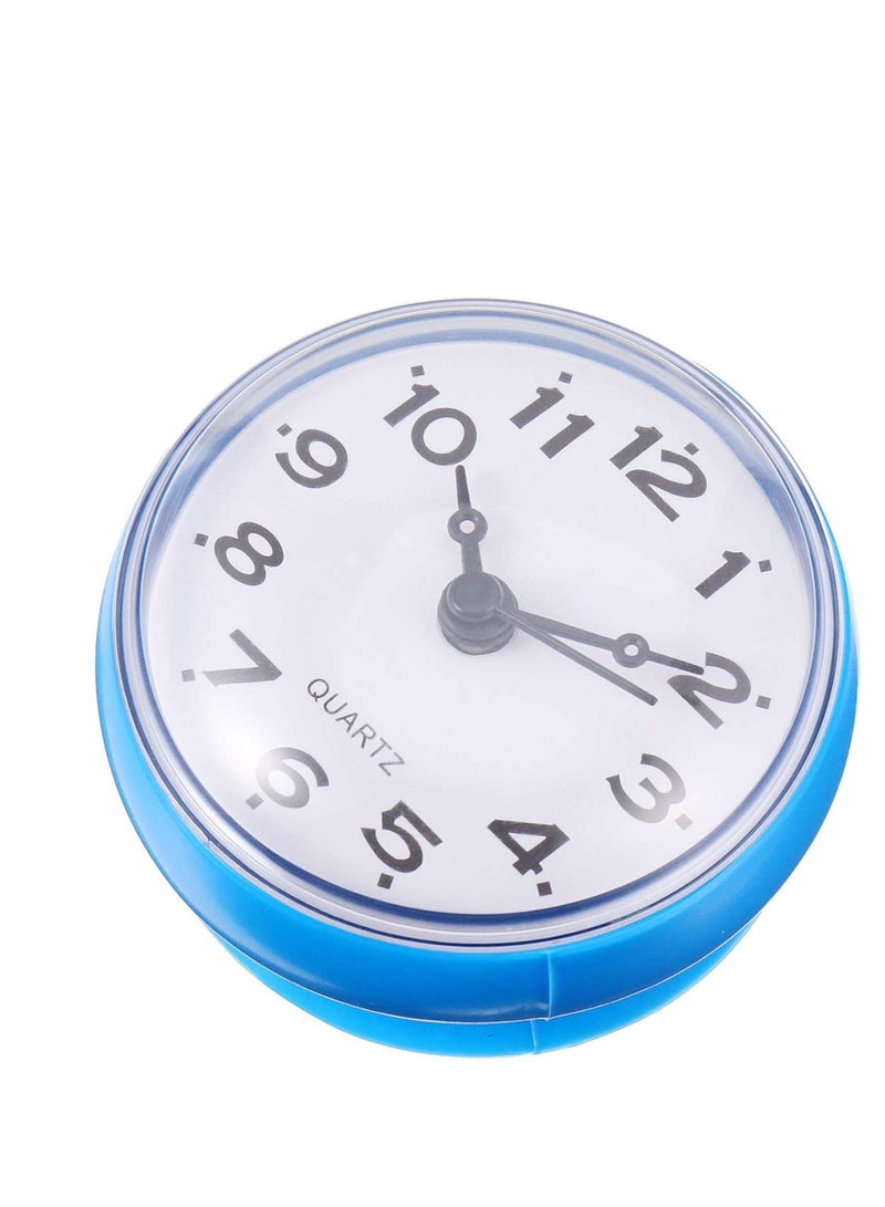 SYOSI Waterproof Shower Clock, Bathroom Shower Suction Cup Wall Clock, Bath Shower Clock, Wall Decorative Clock with Suction Cup, Wall Clock Silent for washroom/Restroom/Bathroom/Bedroom - Image 5