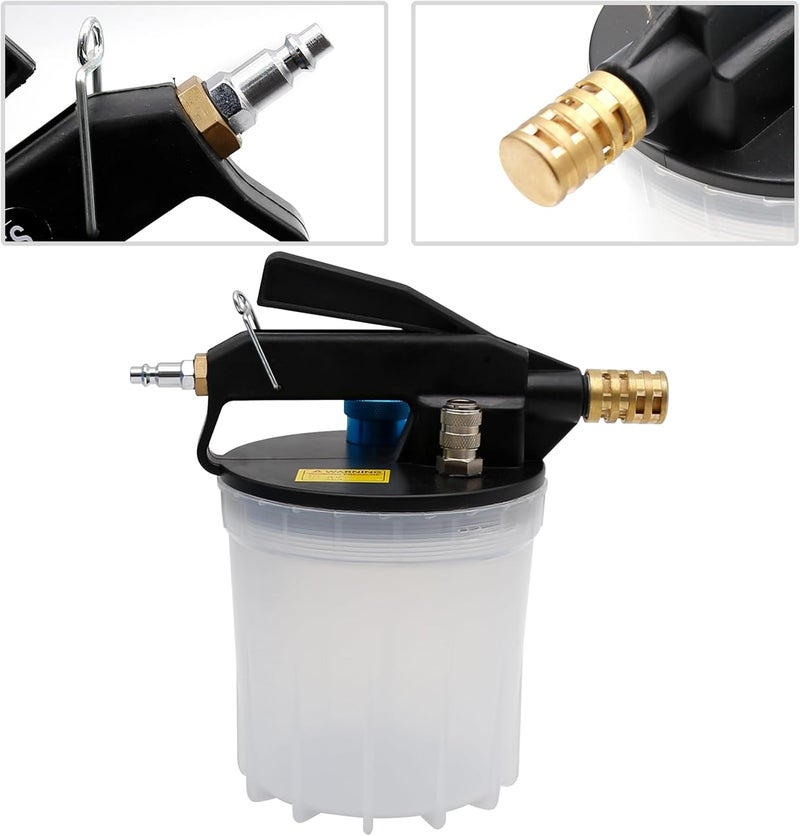Saihisday 2L Vacuum Brake Bleeder and Pneumatic Fluid Extractor Tool Kit - Image 3
