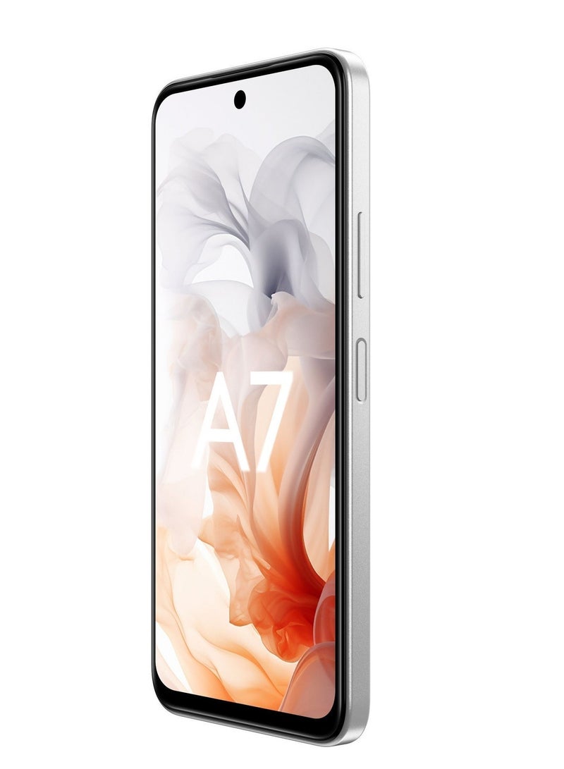 RAVOZ Non Camera Non GPS 12GB RAM (4GB + 8GB) Expandable) 128GB ROM Dual Sim with 5000Mah Battery & NFC Support (2026 Updated Version With Andriod 16) Astral White - Image 4