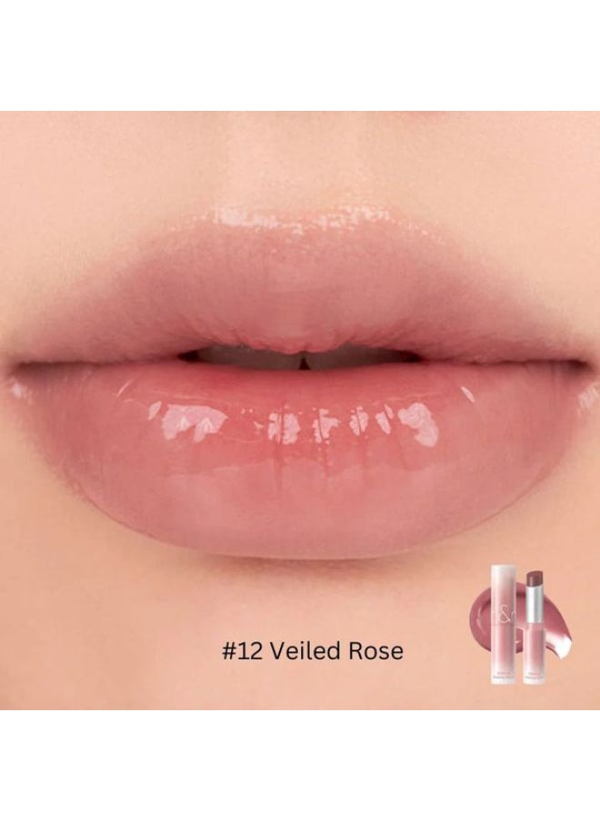 rom&nd - Glasting Melting Balm 12 Veiled Rose - Image 1