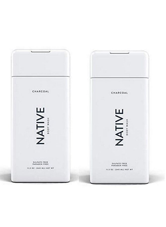 native Body Wash Charcoal 11.5 Oz (340Ml) 2Pack  - Image 3