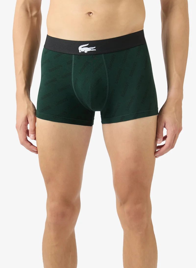Lacoste 3-Pack Core Graphic Trunks