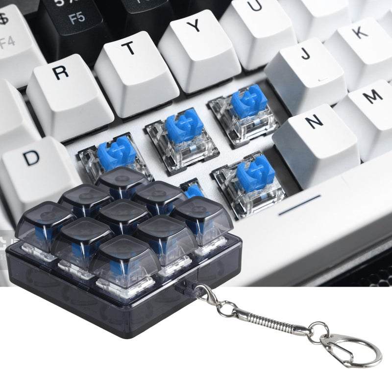XDA Translucent 9 Key Keycap Tester for Mechanical Keyboard Switches Coders - Image 3