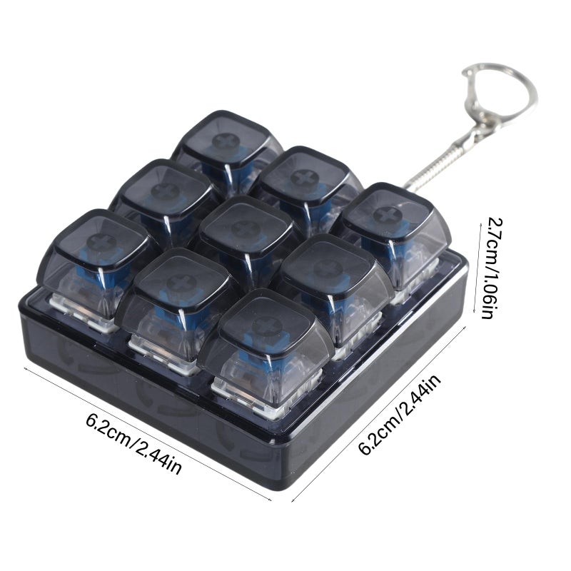 XDA Translucent 9 Key Keycap Tester for Mechanical Keyboard Switches Coders - Image 4