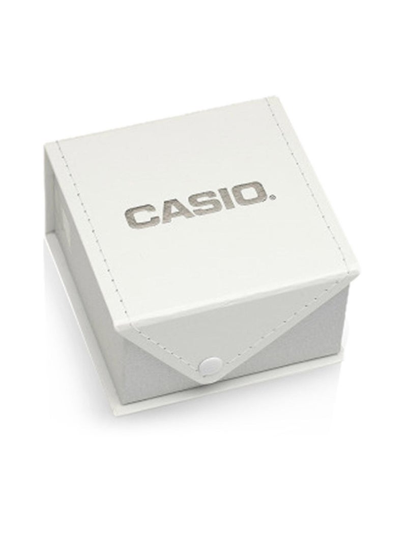 CASIO Analog Black Leather Band White Dial Men's Watch MTP-M305L-7AVDF - Image 2