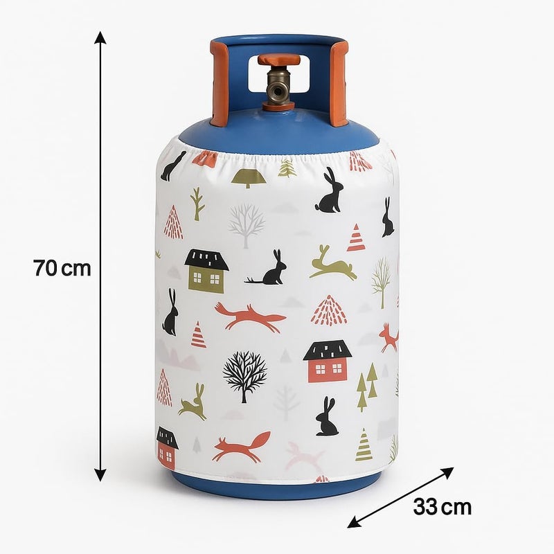 BS غطاء أسطوانة الغاز B&S PEVA - مقاوم للماء والغبار - Image 2