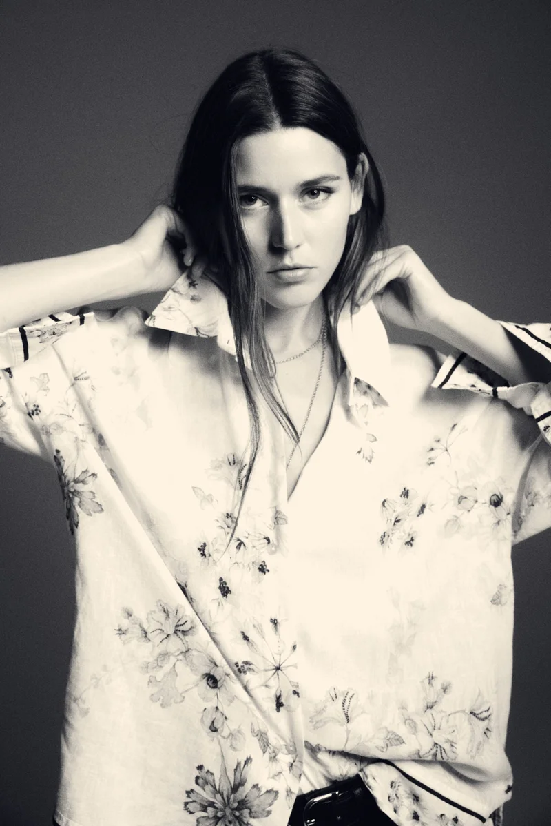 H&M Linen-blend shirt