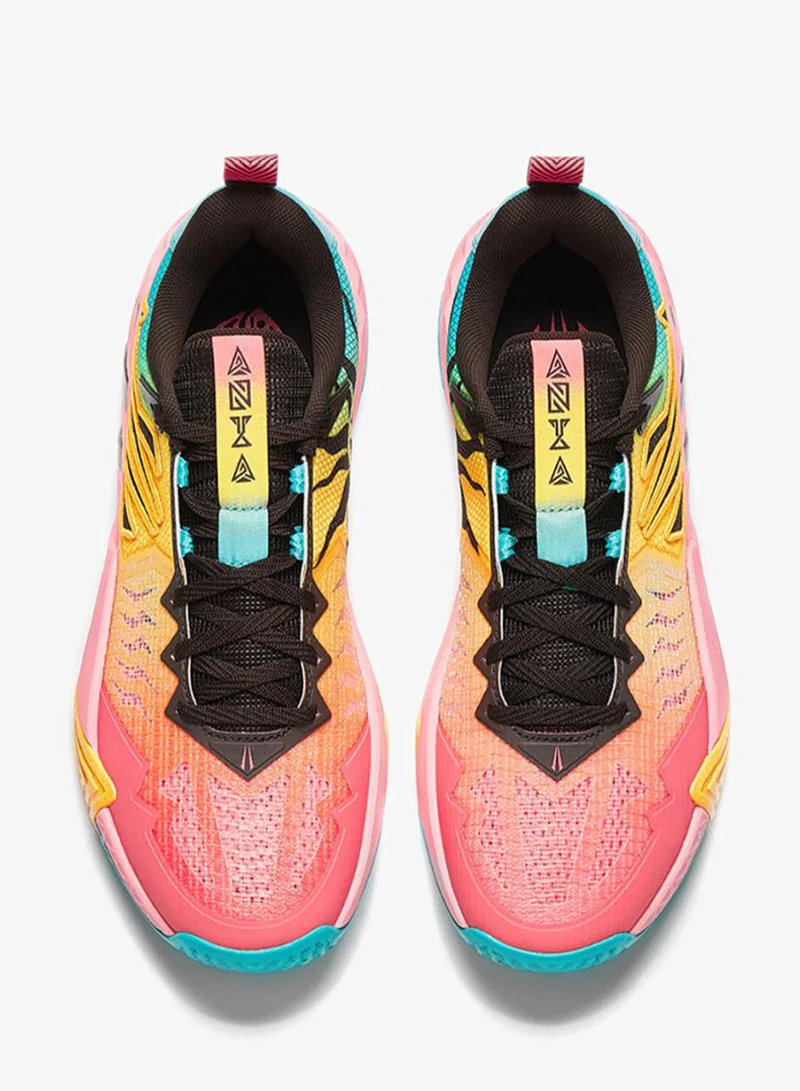 Anta Pink/Orange/Blue KAI Team 2 Basketball Shoes for Men | Best Price UAE
