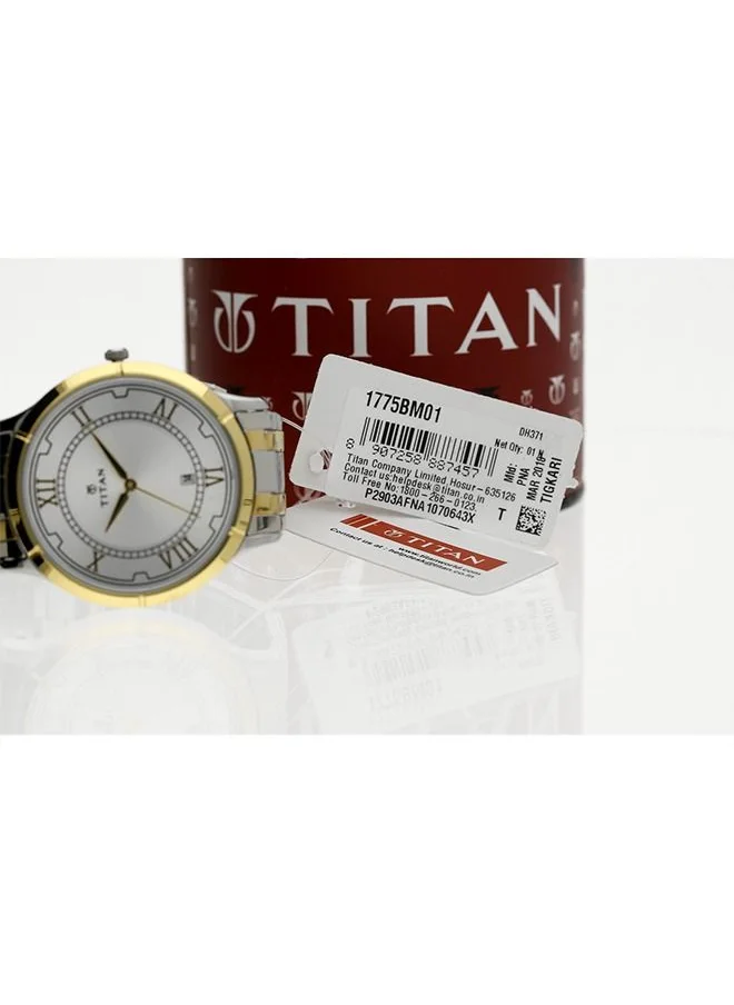 TITAN Stainless Steel Analog Wrist Watch 1775BM01