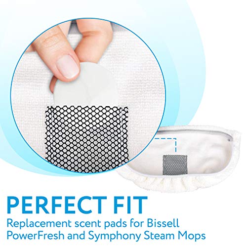 IMPRESA Steam Mop Fragrance Discs - Compatible with Bissell PowerFresh & Symphony Models 1940, 1806, 1132-15-Pack Scented Discs - Spring Breeze Scent - Image 4