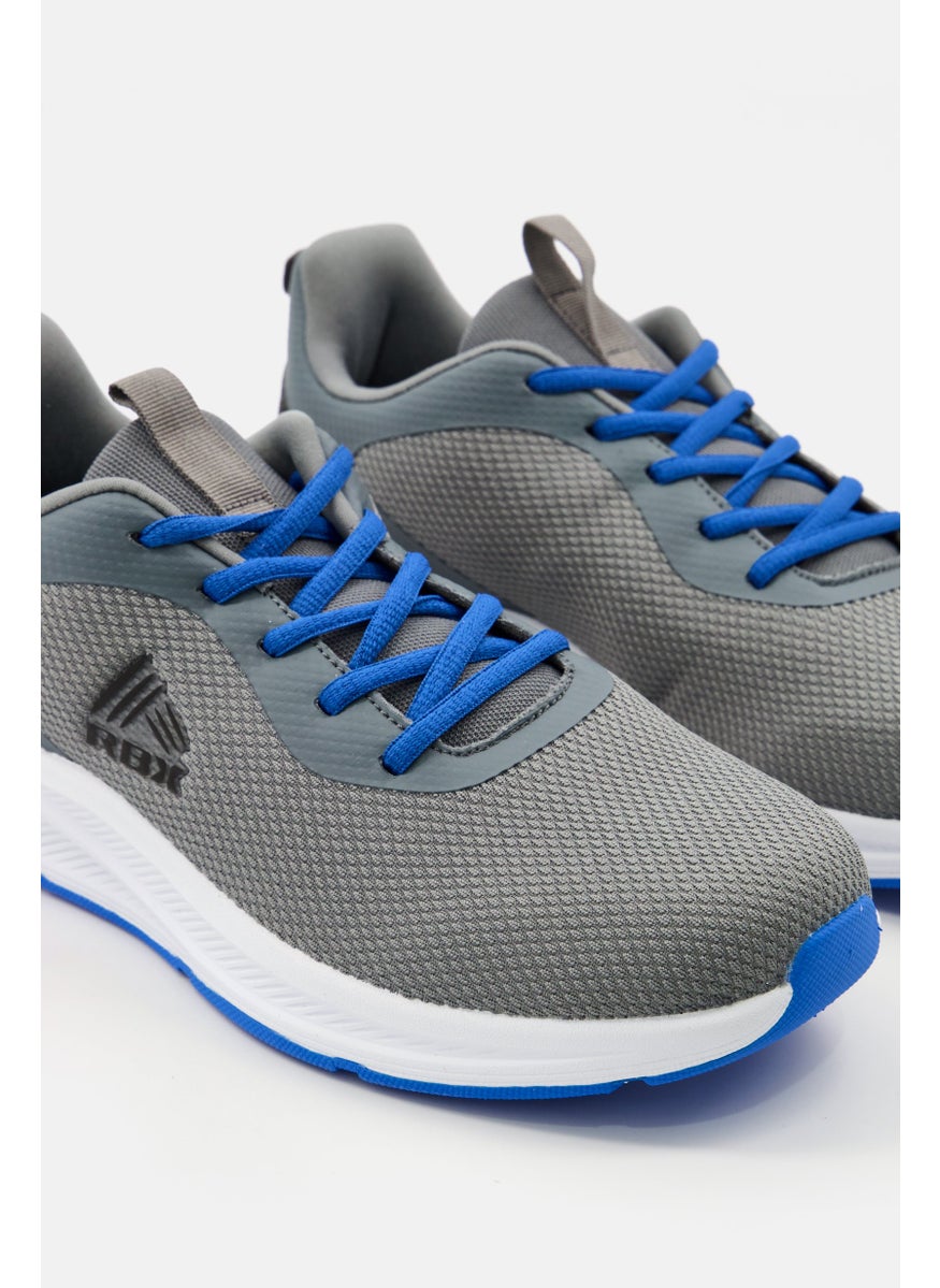 RBX - Men Revolt Lace Up Running Shoes, Grey - Image 1